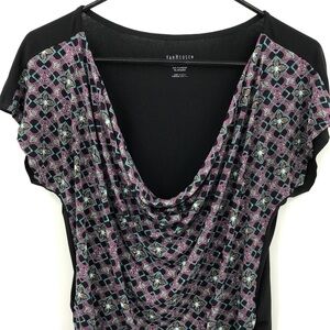 Van Heiden Ruched Blouse Size L